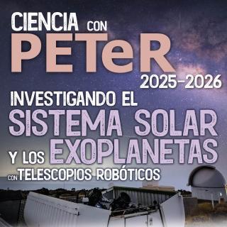 Cartel de ‘Ciencia con PETeR’