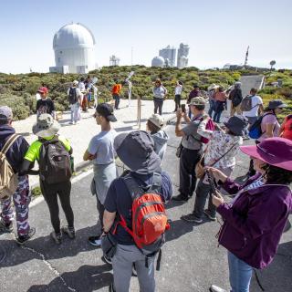 Jornada de puertas abiertas en el Observatorio del Teide