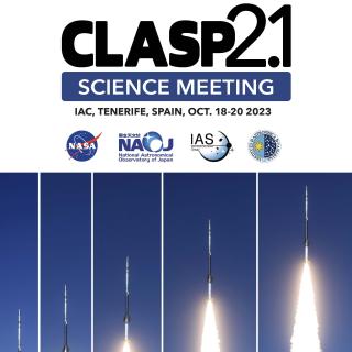 Poster of the CLASP2.1 Scientific Meeting Poster of the CLASP2.1 Scientific Meeting