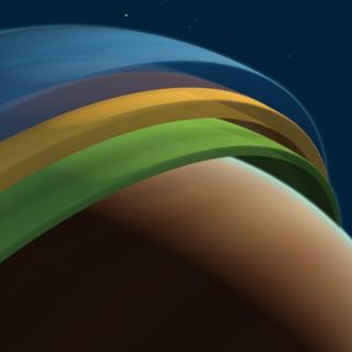 The 3D structure of the atmosphere of the exoplanet Tylos. Credit: ESO/M. Kornmesser The 3D structure of the atmosphere of the exoplanet Tylos. Credit: ESO/M. Kornmesser