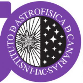Logo 50 años de tesis. Crédito: IAC/ULL. Logo 50 años de tesis