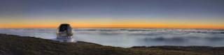 Panoramic view of the Gran Telescopio CANARIAS (GTC) at the Roque de los Muchachos Observatory (La Palma). Credit: Pablo Bonet/IAC