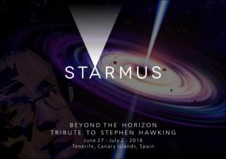 Cartel anunciador de Starmus. 8465