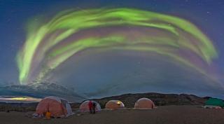 The camp of ice in the glacier Qaleraliq will be one of the places where auroras in Greenland will be observed. Credit: J.C. Casado (starryearth). The camp of ice in the glacier Qaleraliq will be one of the places where auroras in Greenland will be observed. Credit: J.C. Casado (starryearth).