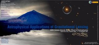 Cartel anunciador de la XXIV Canary Islands Winter School of Astrophysics. Copyright: IAC 8205