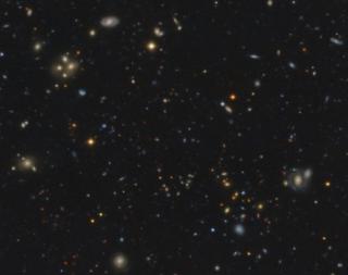 Regiones del sondeo ALHAMBRA sobre las que se han publicado datos, que amplían la información disponible a través de otros muestreos, como COSMOS o SDSS. Créditos: Proyecto ALHAMBRA. Procesado de imagen: V. Peris. 8224