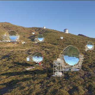 Rendering of CTAO-North